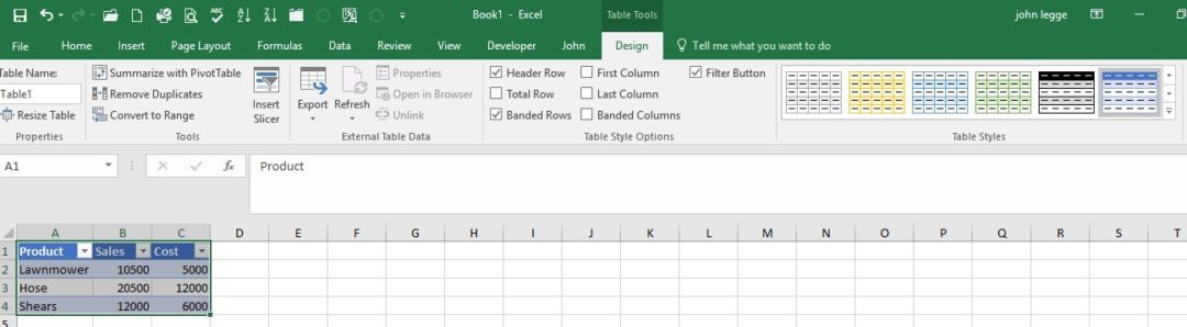 INSERT Tab A Look At The New Design Of The On Excel 2016 Office 365